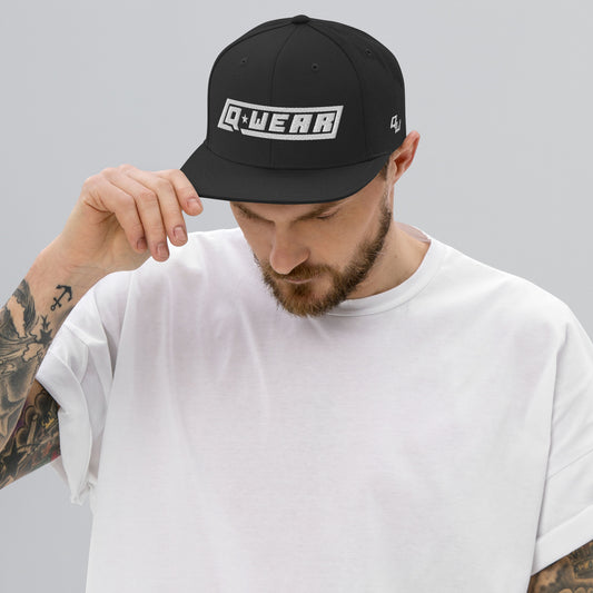 Q Wear Logo Snapback Hat