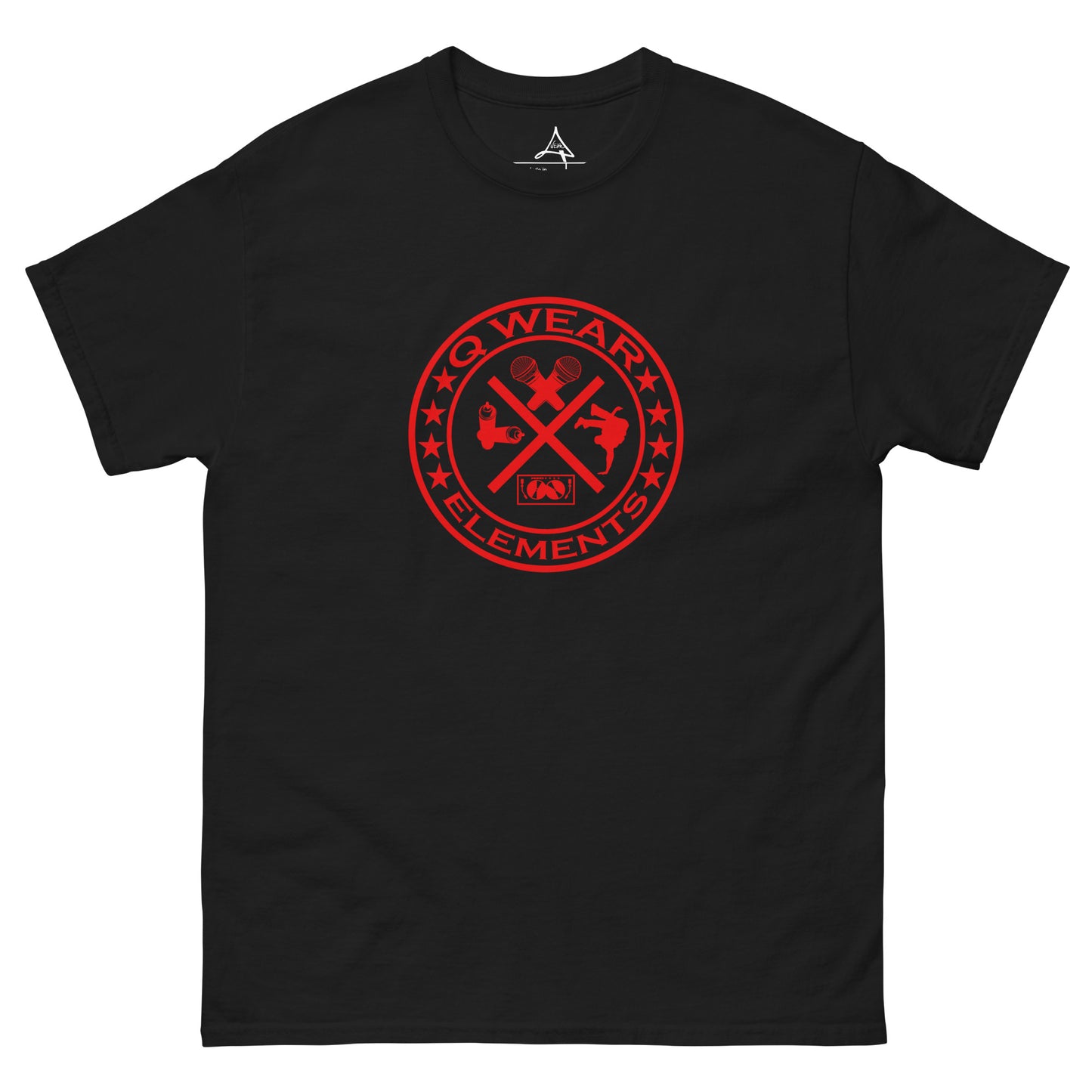 4 Elements T-Shirt - Red Logo