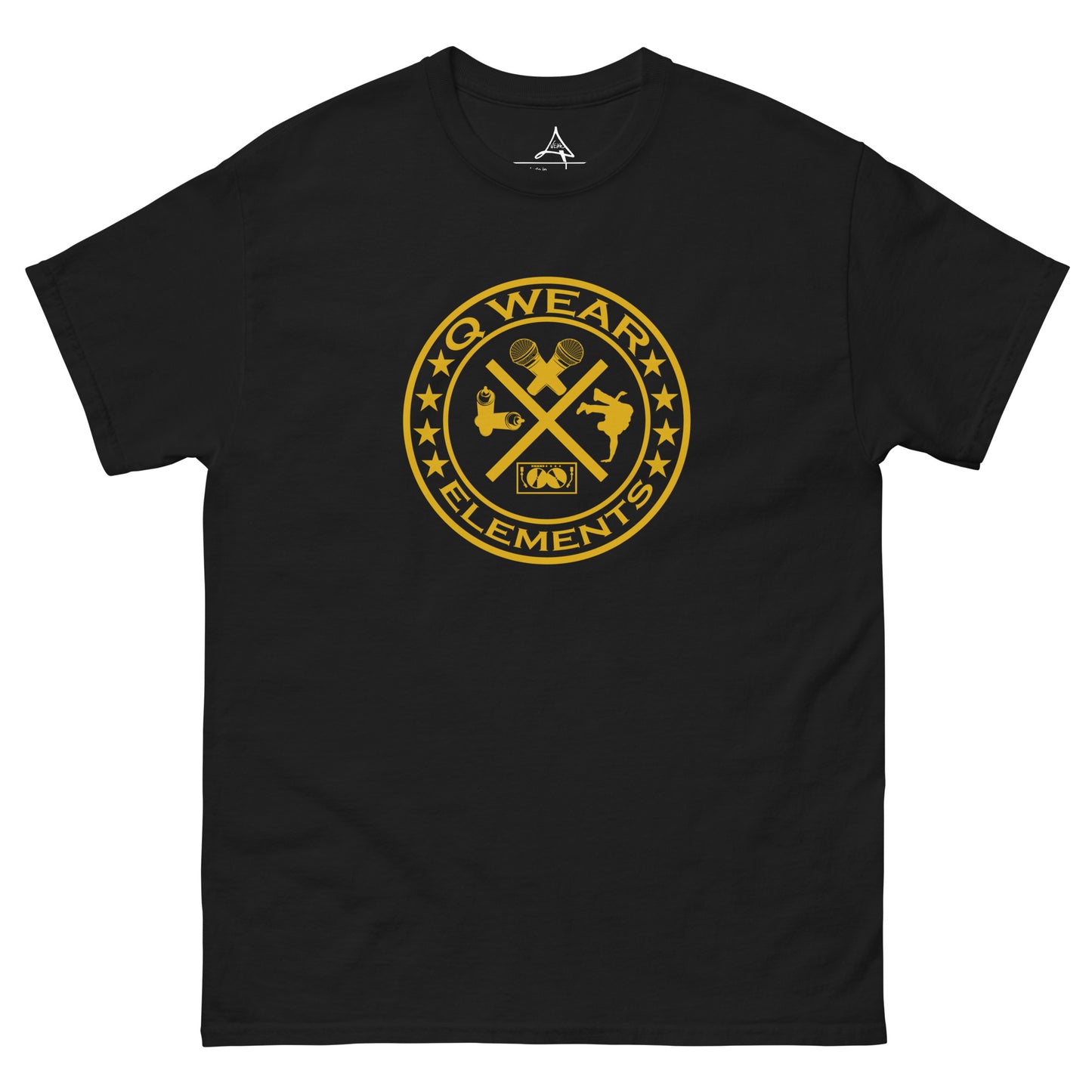 4 Elements T-Shirt (Yellow Logo)