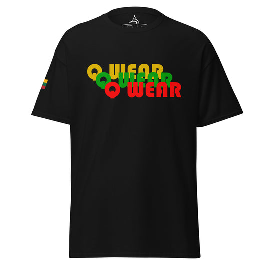 Q Wear Classic Tee - Lithuanian tricolour