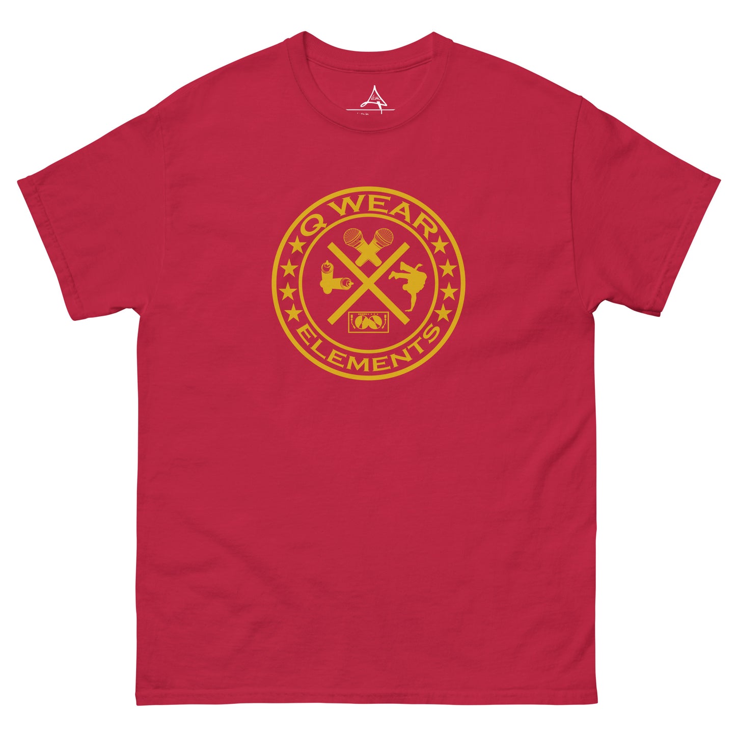 4 Elements T-Shirt (Yellow Logo)
