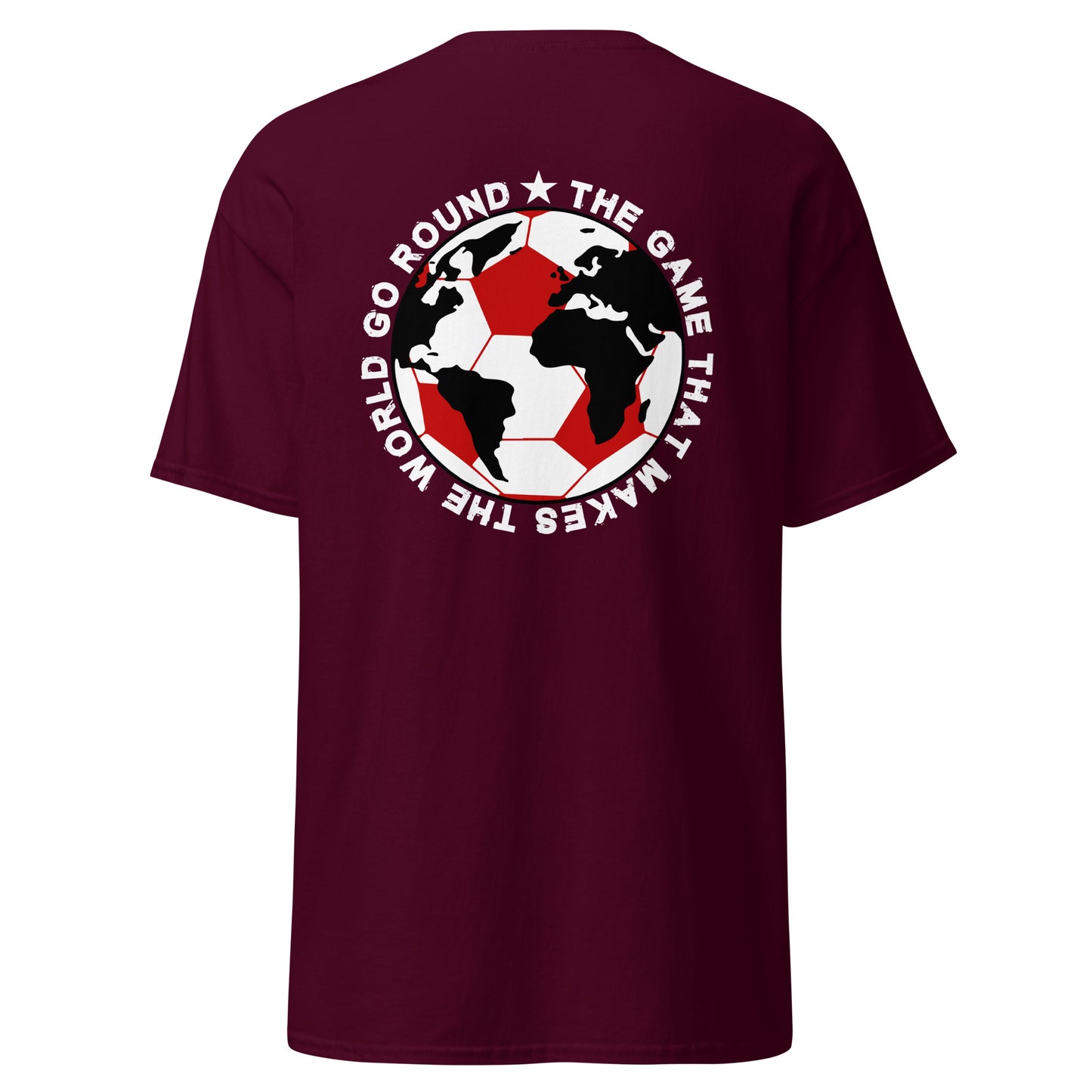 Fottball Fan T-Shirt (White Logo)