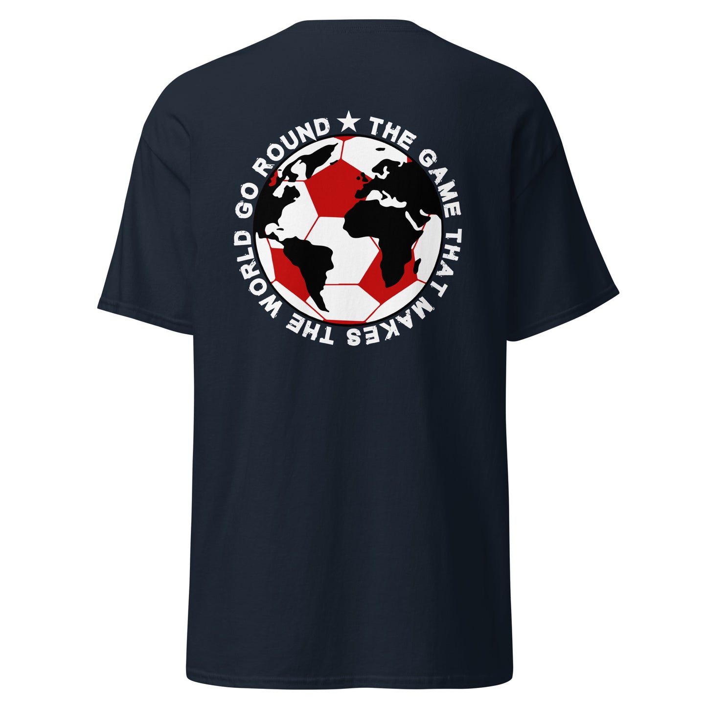 Fottball Fan T-Shirt (White Logo)
