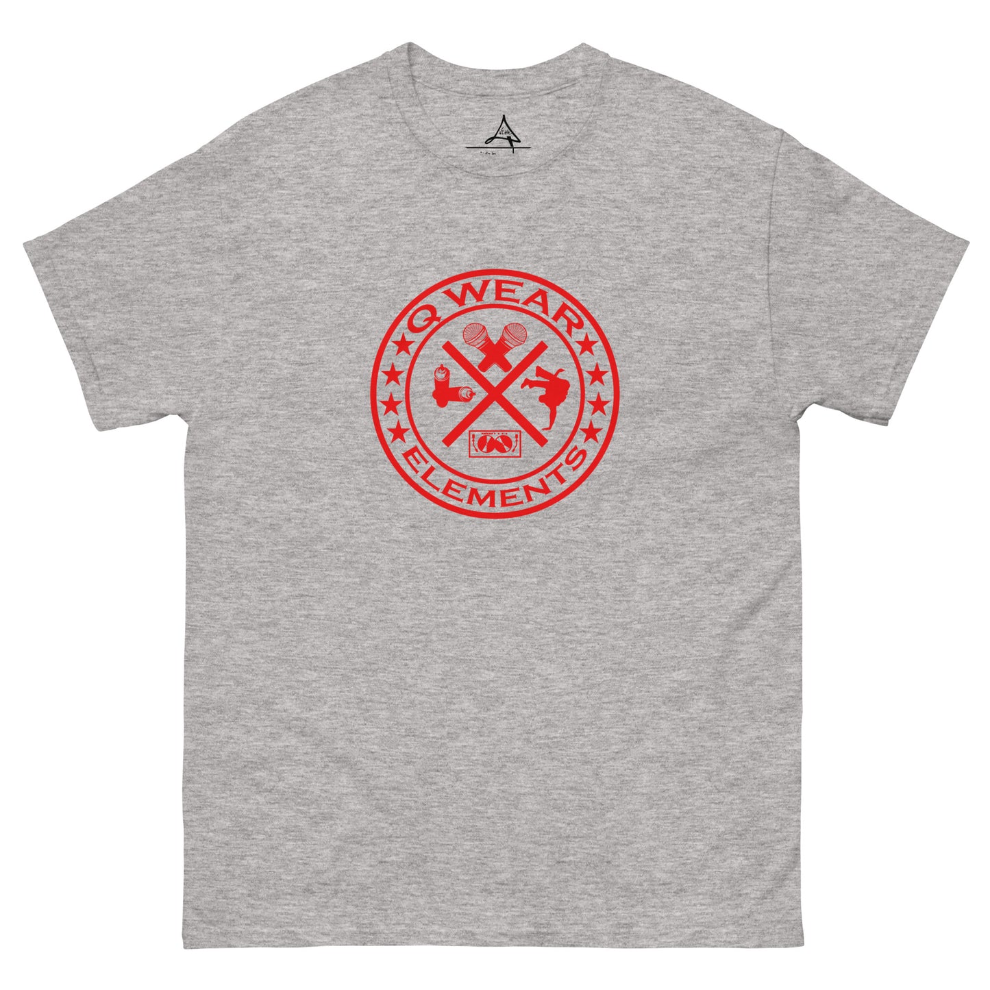 4 Elements T-Shirt - Red Logo