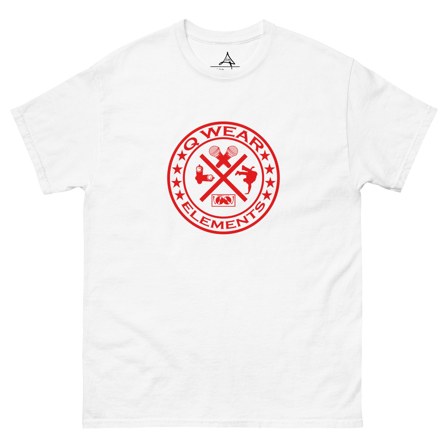 4 Elements T-Shirt - Red Logo