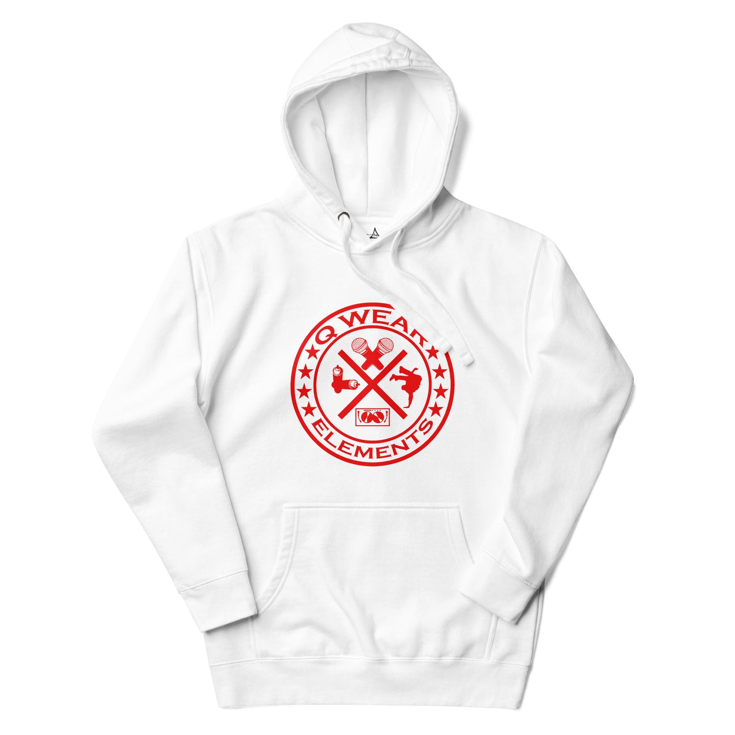 4 Elements Hoodie - Red Logo
