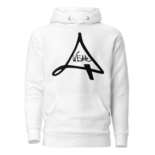 Q Wear Premium Hoodie With Black Logo